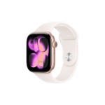 Apple Watch Series 11 GPS + Cellular 46mm Rose Gold Aluminium Case with Light Blush Sport Band - M/L | | MFCJ4ET/A | 195950477252
