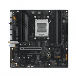 Asus | TUF GAMING A620M-PLUS WIFI | Processor family AMD | Processor socket AM5 | DDR5 DIMM | Memory slots 4 | Supported hard disk drive interfaces SATA, M.2 | Number of SATA connectors 4 | Chipset AMD A620 | Micro-ATX | TUF GAMING A620M-PLUS WIFI |  ...