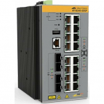 Allied Telesis Allied Telesis AT-IE340-20GP-80 Zarządzany L3 Gigabit Ethernet (10/100/1000) Obsługa PoE Gray | 990-006294-80 | 767035217550