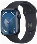 Apple Watch 9 45mm GPS Midnight Alu Sport S/M Navy (MR993KS/A) | MR993KS/A | 194253819790