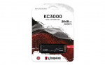 Kingston Technology 2048G KC3000 M.2 2280 NVMe SSD | SKC3000D/2048G | 0740617324242