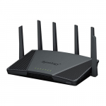 Synology  RT6600ax Ultra-fast and Secure Wireless  for Homes | Ultra-fast and Secure Wireless  for Homes | RT6600ax | 802.11ax | 4800  Mbit/s | Ethernet LAN (RJ-45) ports 5 | Mesh Support No | MU-MiMO Yes | No mobile broadband | Antenna ty | RT6600ax ...