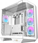 Darkflash DY470 computer case (white) + 4 fans + GPU bracket | DY470 fans+holder Wh | 4711527002670