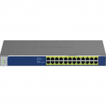 Netgear GS524PP  24 Port Gigabit Ethernet LAN PoE  (mit 24x PoE+ 300W erweiterbar, Plug-and-Play, Desktop oder 19 Zoll Rack-Montage) | GS524PP-100EUS | 606449149289