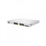 Cisco Business 250 Series CBS250-24P-4G -  - L3 - Smart - 24 x 10/100/1000 (PoE+) + 4 x Gigabit SFP - an Rack montierbar - PoE+ (195 W) - wiederaufbereitet | CBS250-24P-4GEU-RF | 889728494069