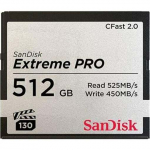 CARD Card 512GB SanDisk Extreme PRO CFast CompactFlash Speicherkarte 525MB/s | SDCFSP-512G-G46D | 619659150822