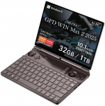 GPD-WinMax2-8840U32001 laptop Ryzen 7 8840U/10.1" WQXGA (2560x1600) touchscreen/32GB/1TB SSD/BT/BLKB/FPR/AMD Radeon 780M 6GB/Win 11 Graphite | GPD-WinMax2-8840U32001 | 6970787921291