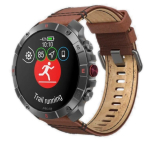 Polar Grit X2 Pro Titan M/L, Bronze with Brown Leather Strap | GRIT X2 PRO TI LTHR BRNZ M/L | 0725882065151