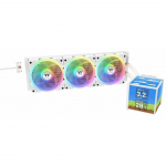 THERMALTAKE MINECUBE 360 Ultra All-In-One Liquid Cooler System ARGB Fan Snow | CL-W482-PL12SW-A | 4711658546241