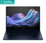 RENEW SILVER HP EliteBook X Flip G1i AI 14 - Ultra 7-258V, 32GB, 1TB SSD, 14 WUXGA AG, 5MP IR cam, 4G/5G Modem, FPR, US backlit keyboard, +Pen, Atmospheric Blue, 68Wh, Win 11 Pro, 1 years | B69E4ETR#B1R