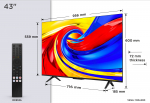 TCL TV QLED 43 inch 43P7L | 43P7L | 5901292530266
