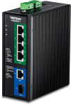 TRENDnet 6-Port Industrial 2.5G PoE++ Nie zarządzany 2.5G Ethernet (100/1000/2500) Obsługa PoE Black (TI-BG50611) | TI-BG50611 | 710931163162