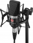 Neumann TLM 102 MT Studio-Set - large-diaphragm condenser microphone with shock mount, black | TLM 102 MT | 4006087086575