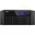 QNAP TS-h1290FX-7302P-128G 12 Bay U.2 NVMe PCIe Gen4 x4 all-flash desktop NAS AMD EPYC 16-core 7302P 128GB RDIMM ECC DDR4 | TS-H1290FX-7302P-128G | 4711103080528