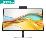 RENEW SILVER HP 524pm Series 5 Pro FHD Conferencing - 23.8" 1920x1080 FHD 350-nit 100Hz AG, IPS, USB-C(100W/15W)/HDMI/DP Daisy-Chain, 3x USB-A, speakers, webcam, RJ-45 LAN, height adjust/tilt/swivel/pivot, 1 years (replaces E24m) | 9E0G9UTR#ABB
