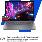 HP OmniBook X Flip Next Gen AI 14-fk0020nw Copilot+ PC 2-in-1 14", AMD Ryzen AI 5 340, 2K touchscreen, 16 GB LPDDR5x-SDRAM, 512 GB SSD, Wi-Fi 7 (802.11be), Windows 11 Home, silver | CX4P1EA | 199764730602