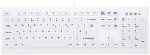 Klawiatura Cherry CHERRY AK-C8100F-UVS-W/UK klawiatura Medyczna USB QWERTY British English White | AK-C8100F-UVS-W/UK | 7061114569732
