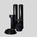 37 / 5 000 Korstna komplekt kuplile 6m BLACK