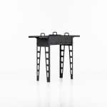 Funktsionaalne k&uuml;lgriiulitega kokkupandav grill.