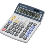 Lauakalkulaator Sharp EL-2125C h&otilde;be