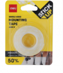 Kleeplint DELI kahepoolne 25.4mm x 1.5m (vahtteip)