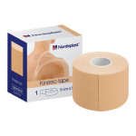 NORDEPLAST Kinesioloogia teip beež 5cmx5m, 1 tk.