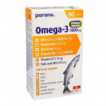 PARANE Omega-3 1800 mg+magneesium+seleen+vitamiinid kapslid N60