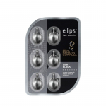 ELLIPS Silky Black Pro Keratin vitamiinid tumedatele juustele keratiiniga, kapslid 1 ml x N6