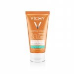 VICHY Capital Soleil Dry Touch Face Fluid SPF 50+ p&auml;ikesekaitsevedelik normaalsele/rasusele. n&auml;onahk 50 ml