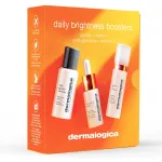Komplekt Dermalogica: Biolumin-C, C-vitamiin, s&auml;ra andev, seerum, n&auml;ole, 10 ml + Biolumin-C, C-vitamiin, niisutav, geel, n&auml;ole, 15 ml *Miniatuurne + igap&auml;evane gl&uuml;kooli&otilde;li, puhastusgeel, n&auml;ole, 30 ml