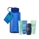 Komplekt Biotherm: Aquafitness, du&scaron;igeel, 40 ml + p&auml;evane kaitse, 72h kaitse, deodorant rulldeodorant, meestele, 75 ml + Aquapower, eemaldab lisandeid, puhastusgeel, n&auml;ole, 40 ml + Aquapower, niisutav, igap&auml;evane, geel, n&auml;ole, 30 ml + Biotherm, veepu ...