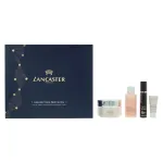 Komplekt Lancaster: Nahahooldustooted, Niisutav, Puhastav toonik, 30 ml + T&auml;ielik Vananemisvastane, Vananemisvastane, P&auml;evakreem, N&auml;ole, 15 SPF, 50 ml + T&auml;ielik Vananemisvastane, Heledab Nahka, Seerum, N&auml;ole, 3 ml + T&auml;ielik Vananemisvastane, Vananemi ...