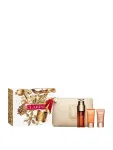 Komplekt Clarins: Topeltseerum, Vananemisvastane, Kontsentraat, N&auml;ole, 50 ml + Extra-Firming Energy, Kortsudevastane, P&auml;evakreem, N&auml;ole, 15 ml + Topeltseerum, Vananemisvastane, Silmaseerum, 0,9 ml *Proov