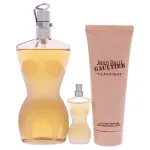 Komplekt Jean Paul Gaultier: Classique, tualettvesi, naistele, 100 ml + Classique, tualettvesi, naistele, 6 ml + Classique, niisutav, kehakreem, 75 ml