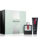 Prada komplekt: Luna Rossa Carbon, tualettvesi meestele, 50 ml + Luna Rossa Carbon, v&auml;rskendav du&scaron;igeel kehale, 75 ml
