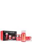 Komplekt Rodial: Draakoni veri, intensiivselt niisutav, kreem, n&auml;ole, 50 ml + Draakoni veri, vormiv, geel, n&auml;ole, 50 ml + Draakoni veri, puhastav, mitsellaarvesi, k&otilde;ikidele nahat&uuml;&uuml;pidele, 100 ml