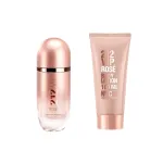 Komplekt Carolina Herrera: 212 VIP Rose, Eau De Parfum, Naistele, 80 ml + 212 VIP Rose, Niisutav Kehakreem, 100 ml