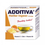 ADDITIVA Heiser Ingwer + apelsin ingver + apelsin C-vitamiin + tsink + vitamiin D3 kuum jook N10
