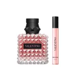 Komplekt Valentino: Born In Roma Donna, parf&uuml;&uuml;mvesi, naistele, 100 ml + Born In Roma Donna, parf&uuml;&uuml;mvesi, naistele, 15 ml