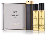 Komplekt Chanel: Chanel N&deg;5, Eau De Parfum, Naistele, T&auml;idetav, 20 ml + Komplekt Duo, Chanel N&deg;5, Eau De Parfum, Naistele, T&auml;idetav, 2 tk, 20 ml