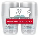Vichy Invisible Resist 72h antiperspirantide komplekt pallidega 2 x 50 ml