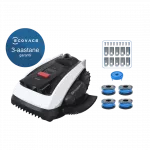 Ecovacs GOAT O1200 LiDAR PRO Care Kit - Piirdekaablivaba robotmuruniiduk 1200 m&sup2; (Integreeritud trimmer)