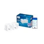 Philips Smart Plug PowerMeter Matter WiFi nutipistik 2-pakk