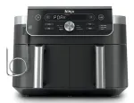 Ninja DualZone XL 9,5 L, 2470W - Kuuma&otilde;hufrit&uuml;&uuml;r toidutermomeetriga DZ950EU