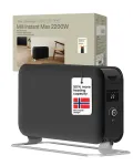 Mill Instant 2200W 5-30 m&sup2; - Konvektor (CO2200LEDMAXBLACK)