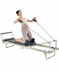 VEVOR Kokkupandav Pilates Reformer vedrude ja n&ouml;&ouml;ridega, Pilates Treeningmasin Kodu Spordiks, Kuni 181 kg