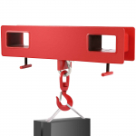 VEVOR 2-tonnine t&otilde;stukikonks &ndash; 2000 kg kandev&otilde;imega p&ouml;&ouml;rlev kraanakonks kahvelt&otilde;stuki kahvlitele, tugev teras