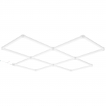 VEVOR 22000LM 6500K LED garaaži laevalgusti, 5-ruuduline DIY valge valgus autot&ouml;&ouml;deks, t&ouml;&ouml;tuppa ja keldrisse