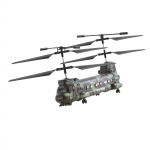 VEVOR RC s&otilde;jav&auml;e helikopter lastele, 2.4GHz, 3.5 kanalit, LED tuled, 20 min lendu, &uuml;he nupuvajutusega juhtimine, 8+ a.