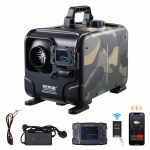 VEVOR 5&ndash;8kW 12V/24V diisel&otilde;huk&uuml;ttekeha Bluetoothi, puldi, CO-alarmi ja kiire soojendusega autodele, garaažile, matkale